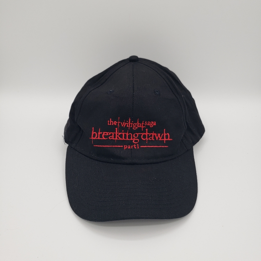 Black Twilight Breaking Dawn Cap